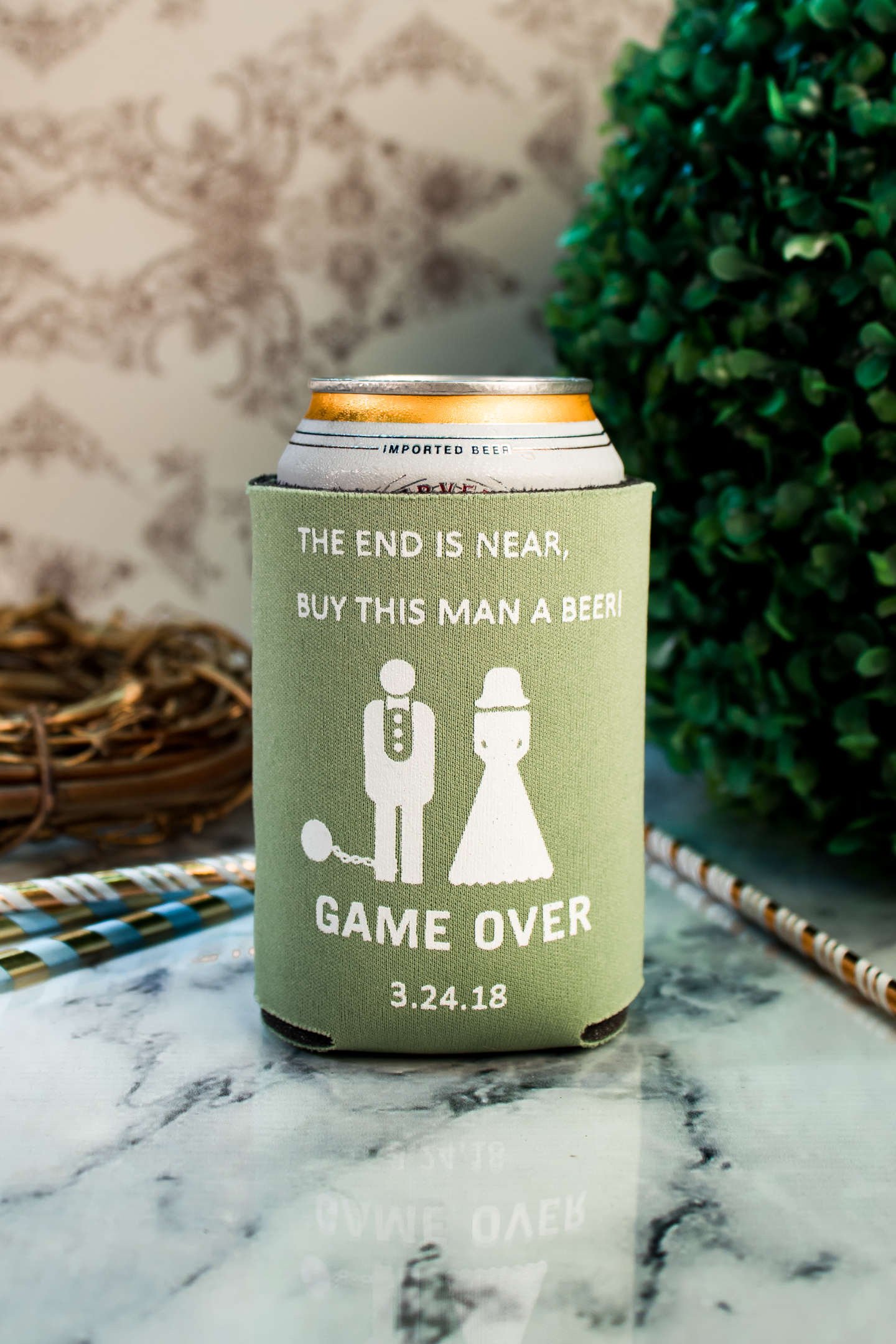 Wedding Koozie: imprint.com