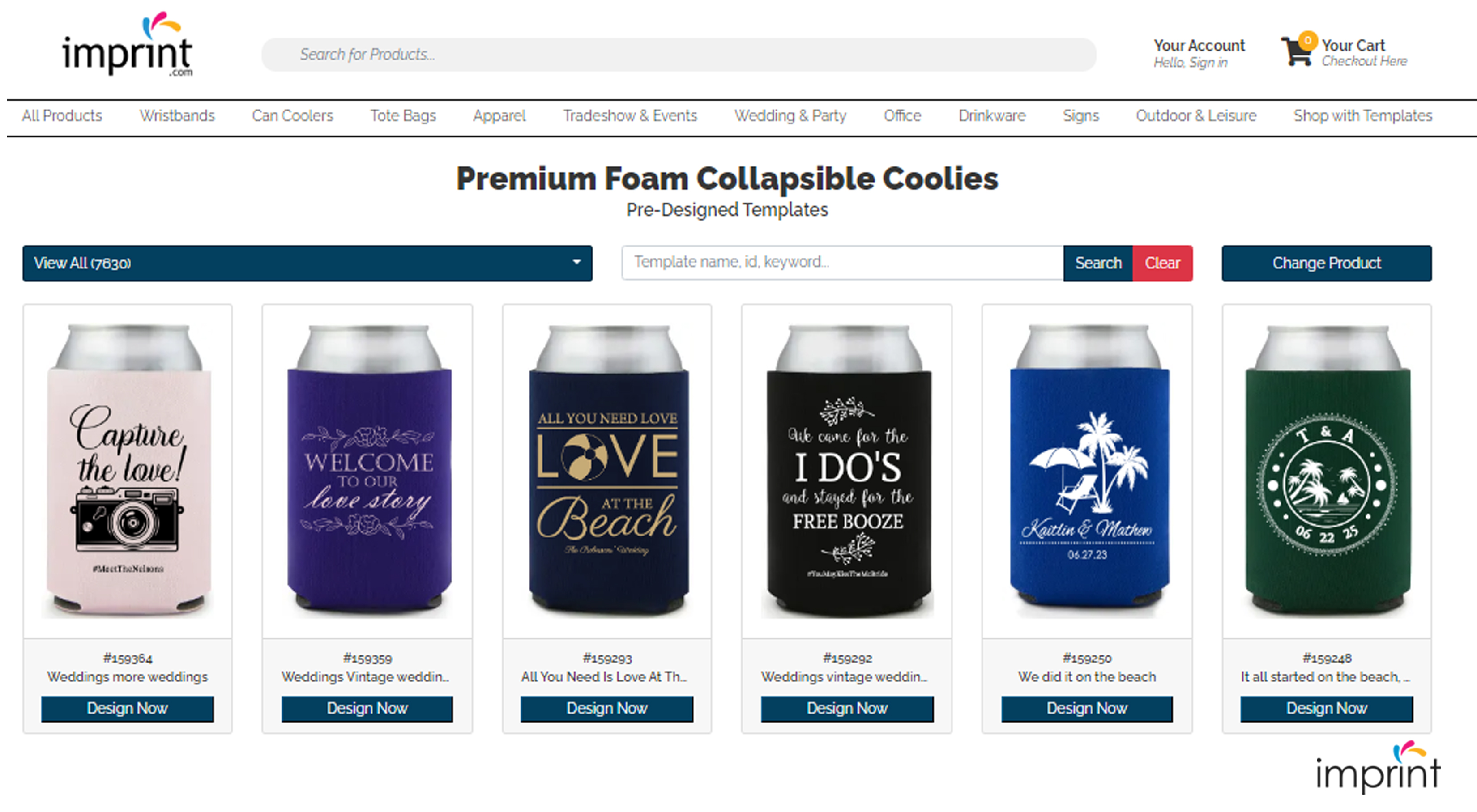 Foam Collapsible Koozies