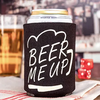 "Beer Me Up" Can Koozie