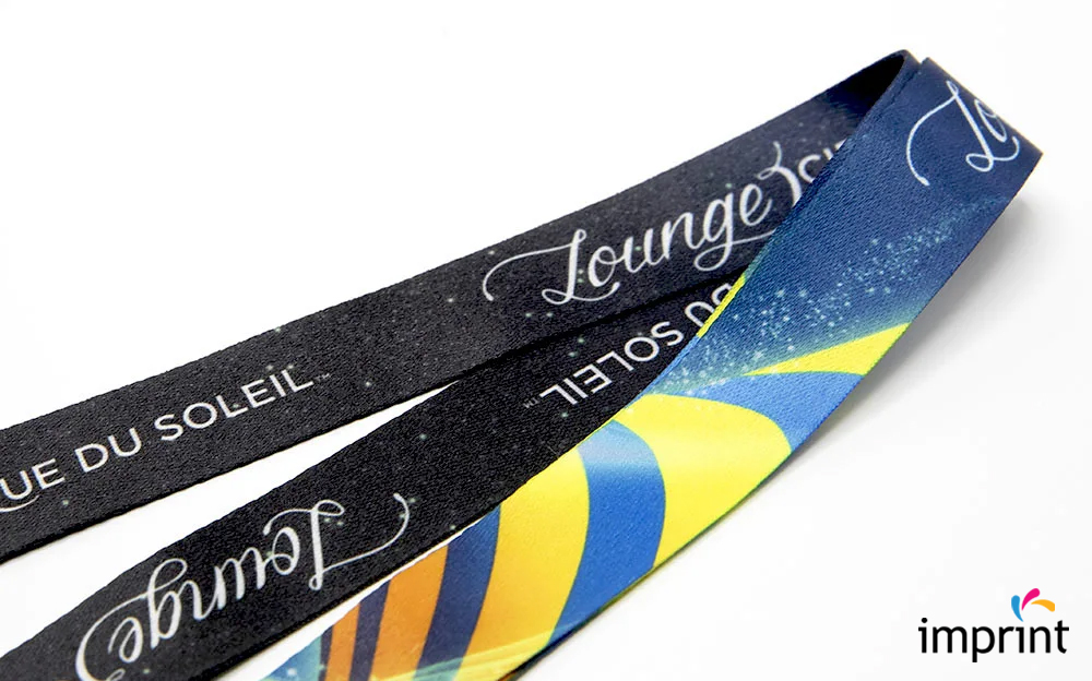 dye sublimated lanyard