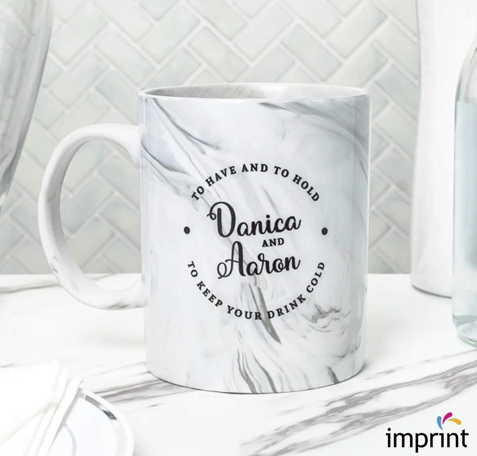 marble mug