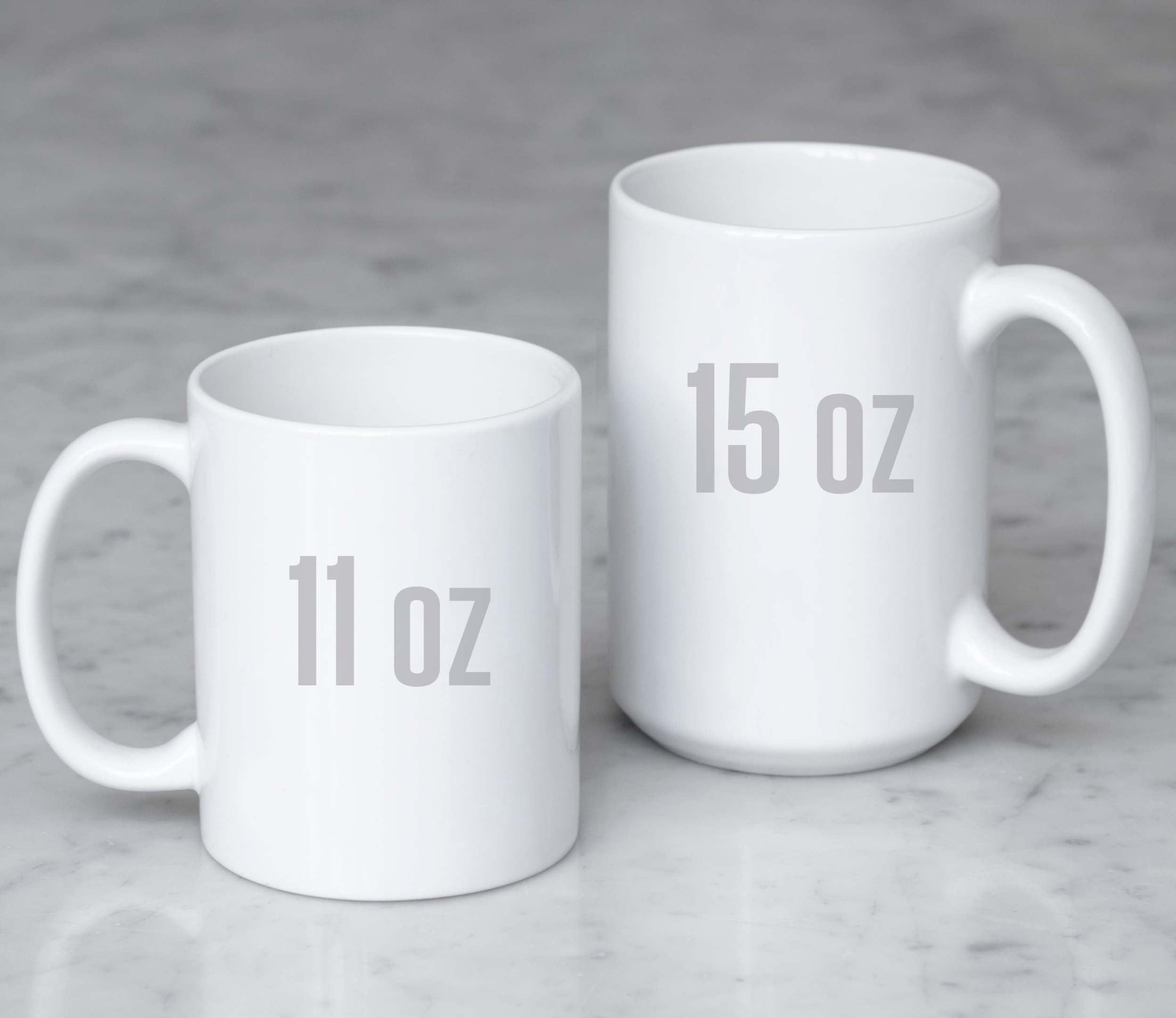 11 to 15 oz mugs