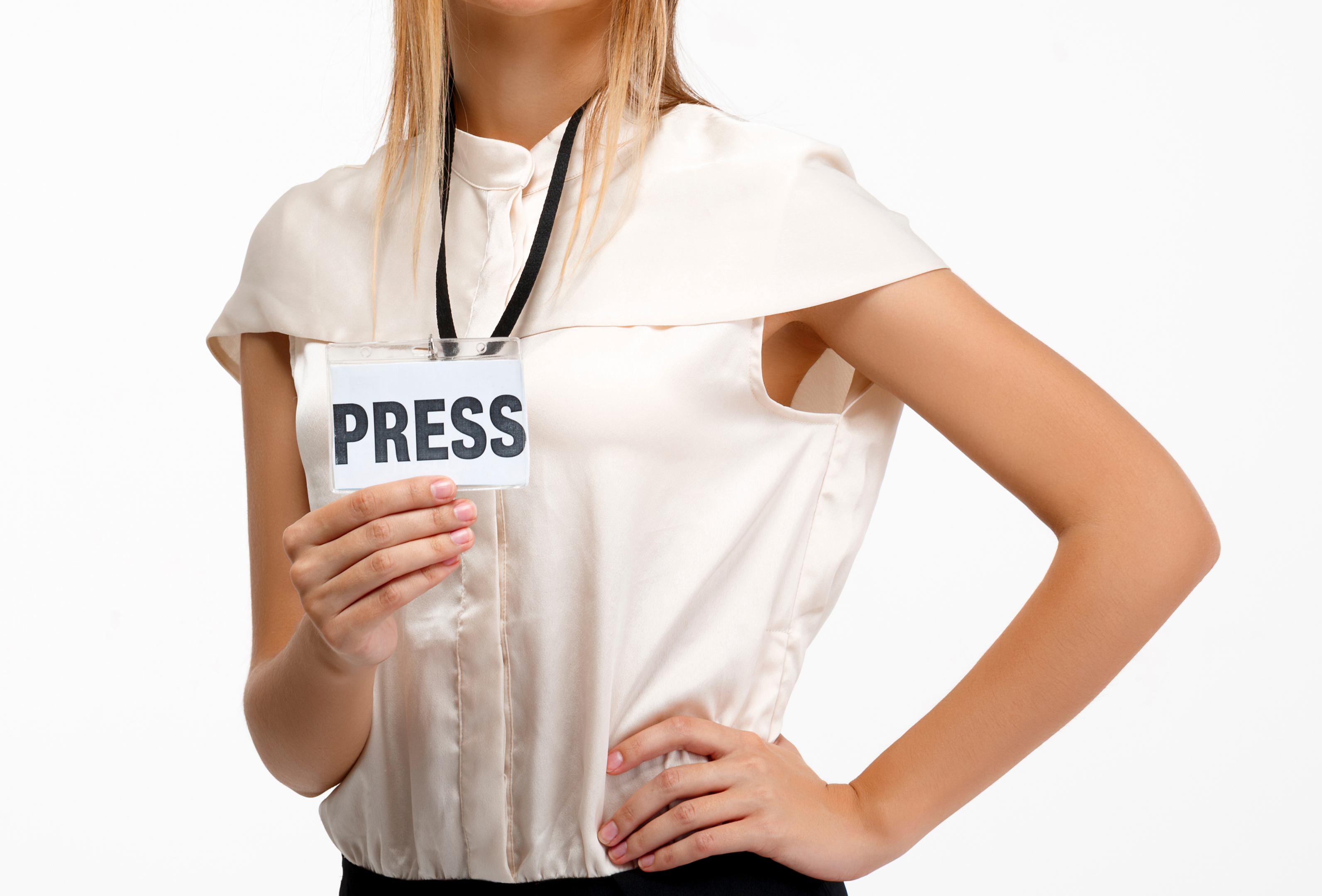 press-wearing-a-lanyard