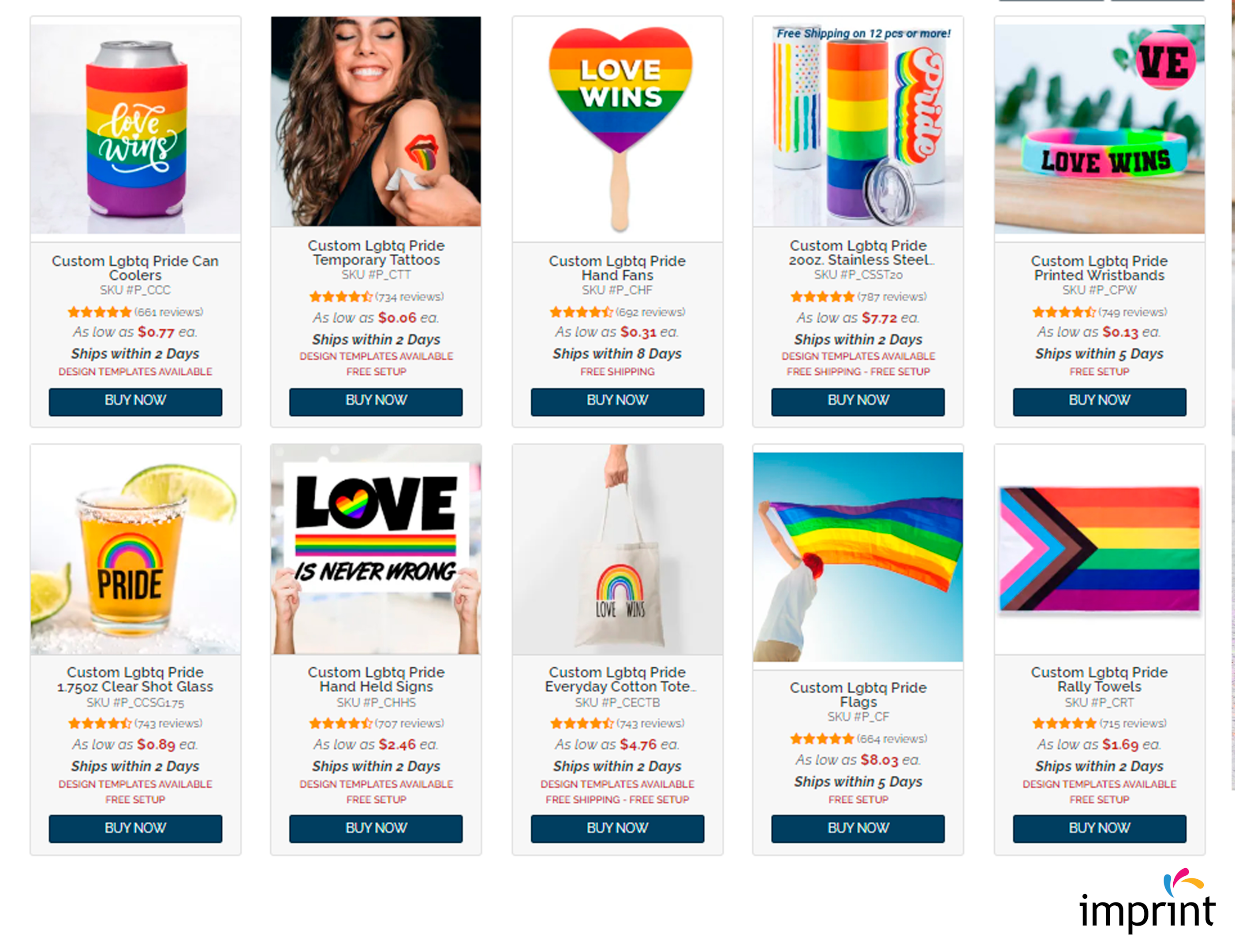 imprint lgbtq product page