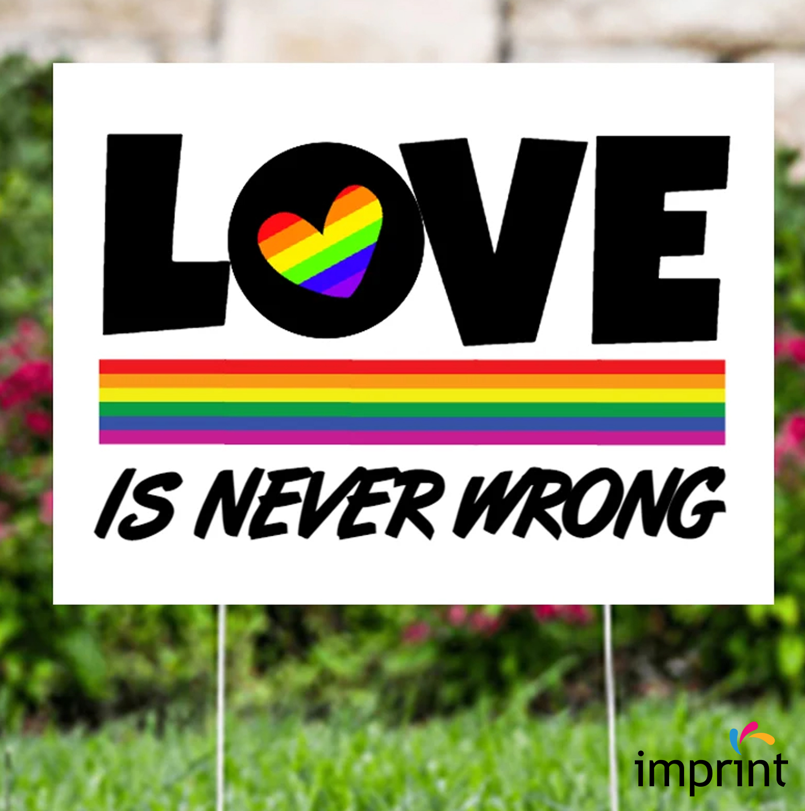custo yard sign