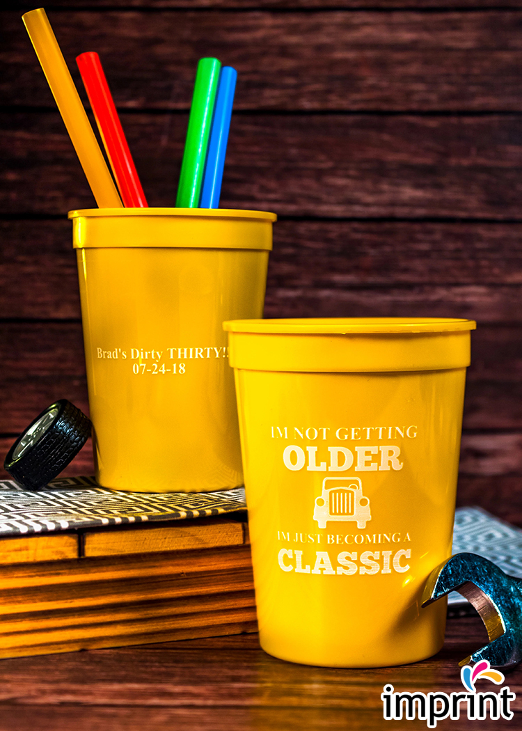 plastic stadium cups