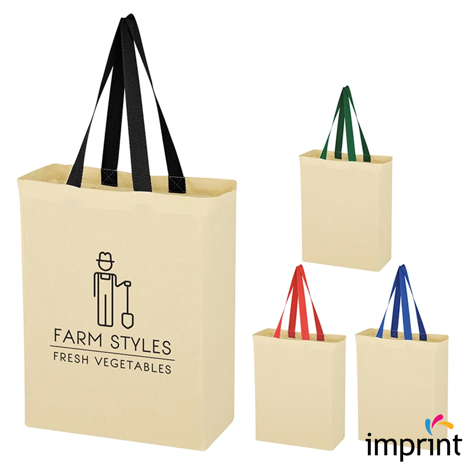 designed organic cotton tote bags