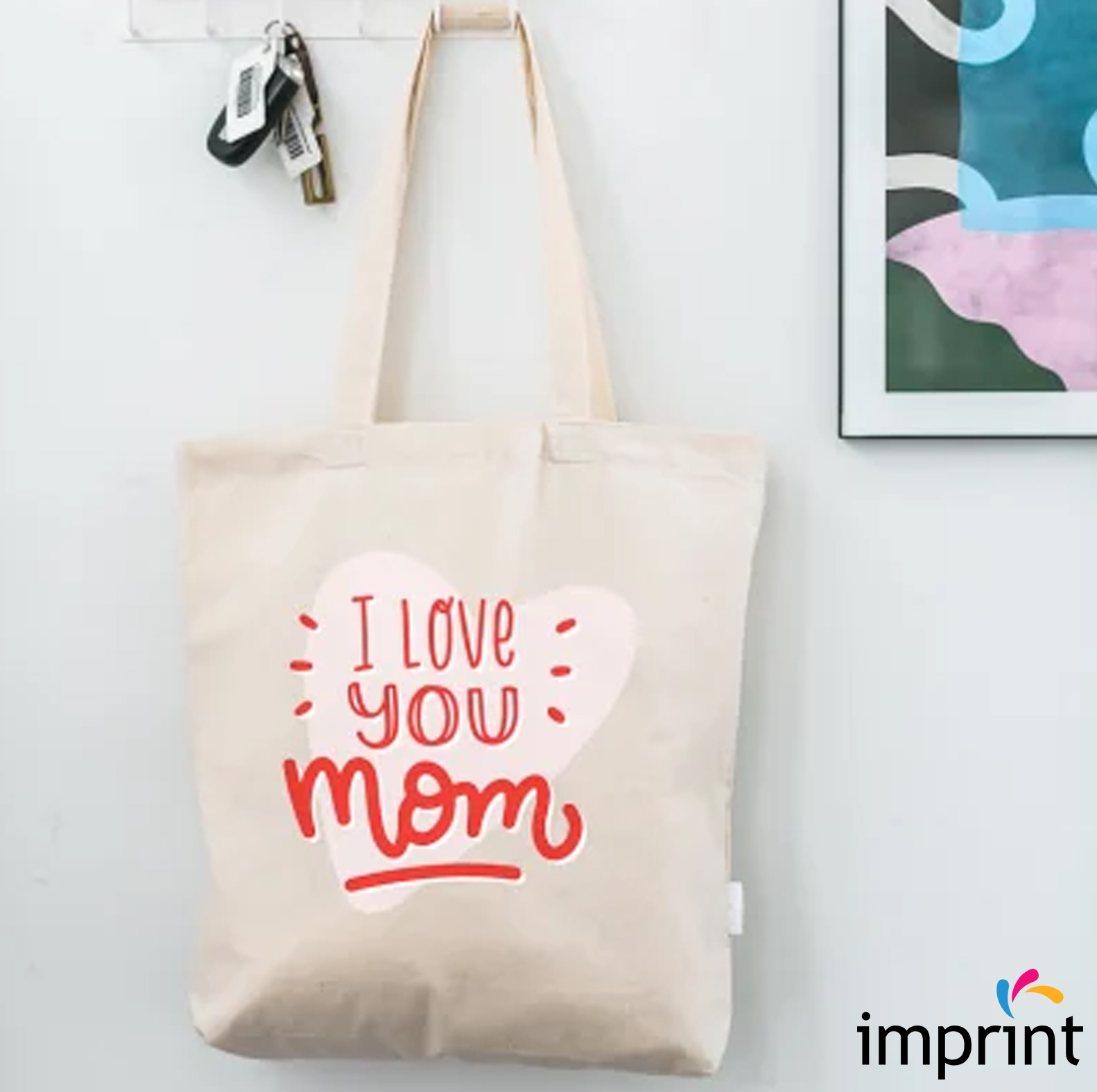 organic cotton bag with pockets