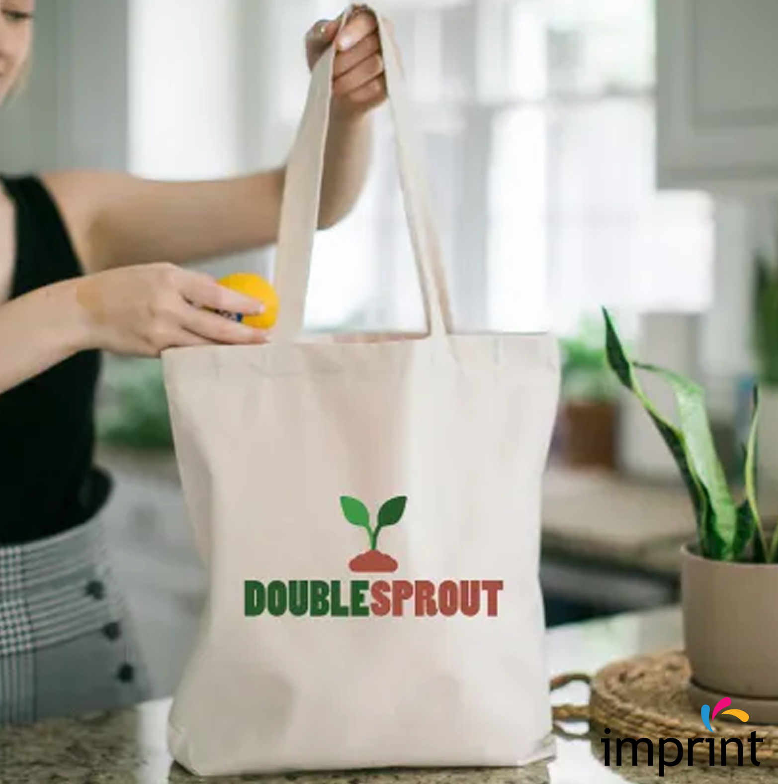 ideal store organic cotton tote bags