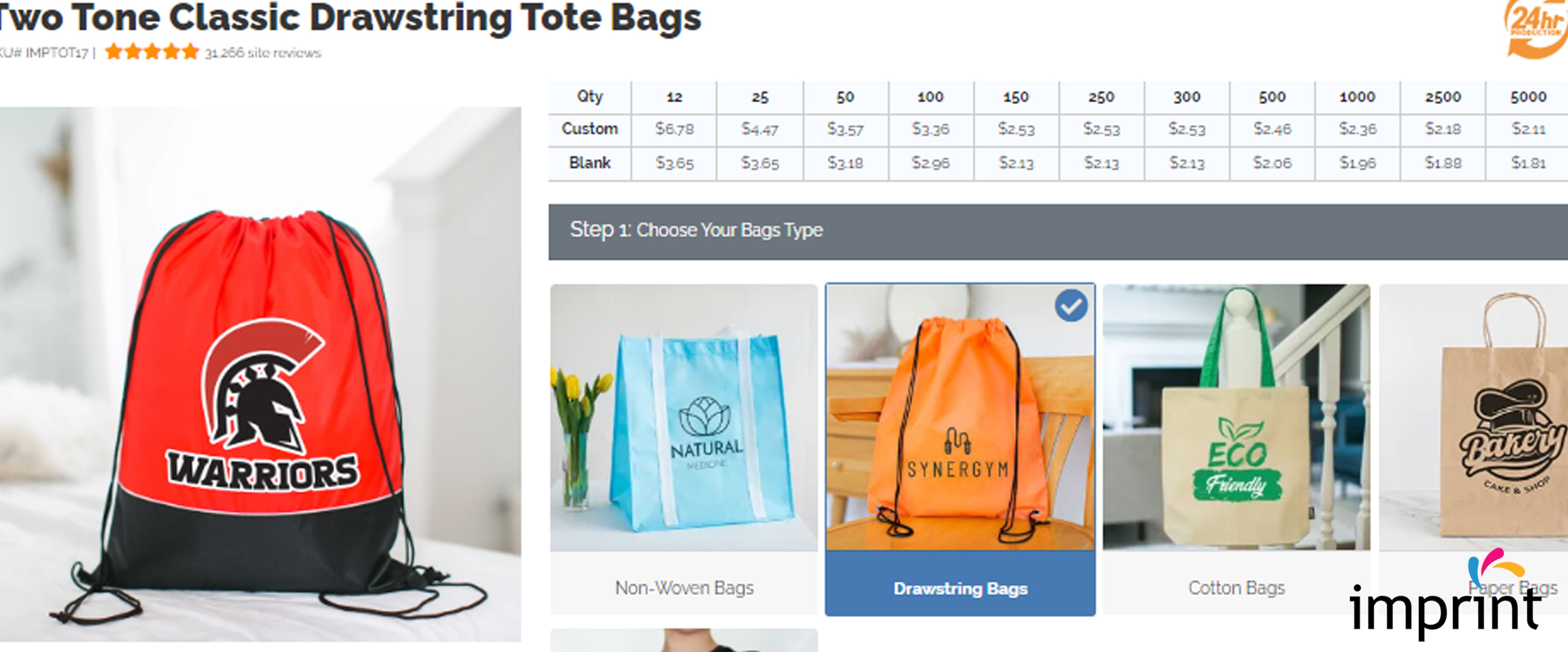 tote drawstring backpacks
