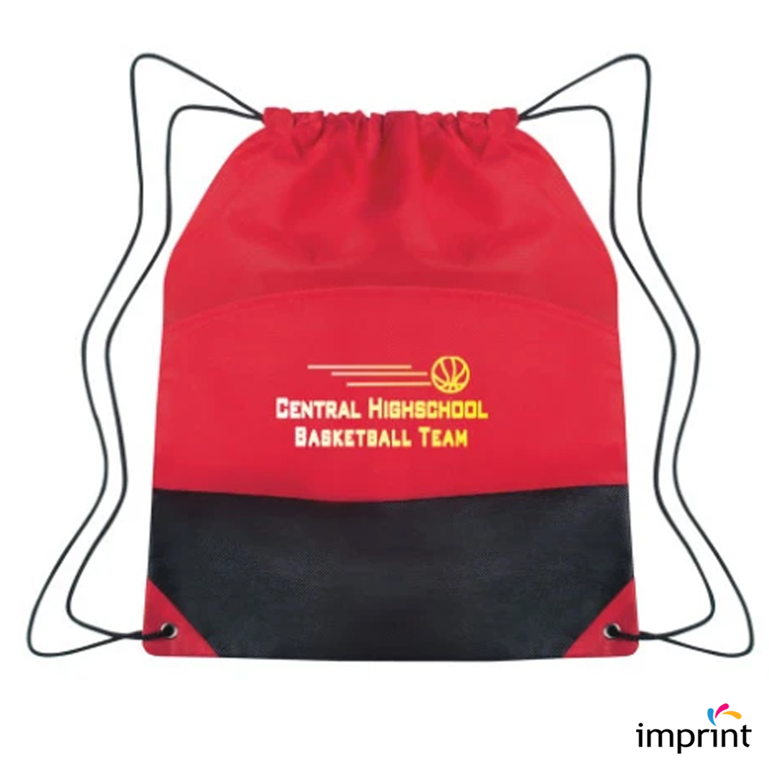 basic drawstring gym bags
