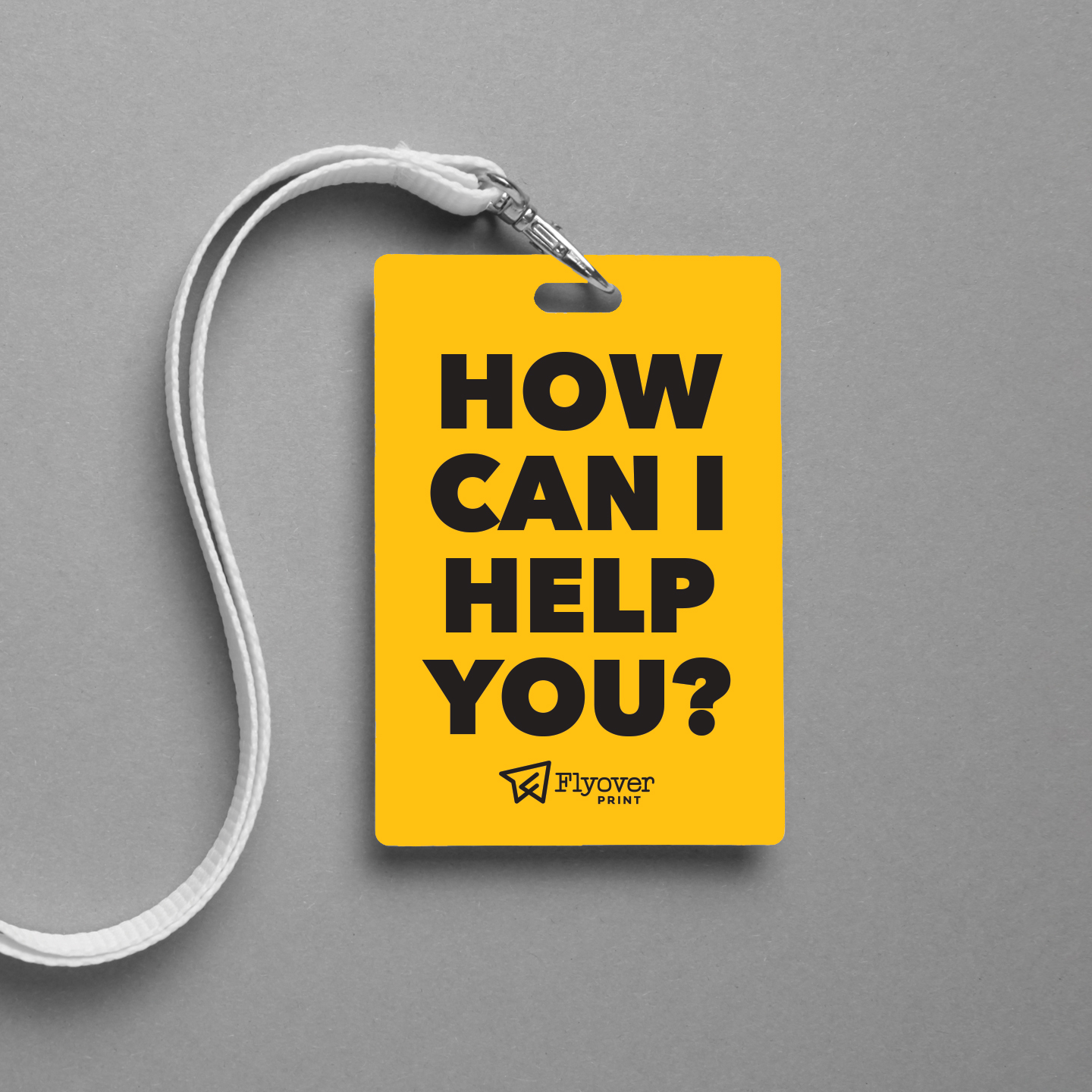 Volunteer Lanyard (flyoverprint.com)