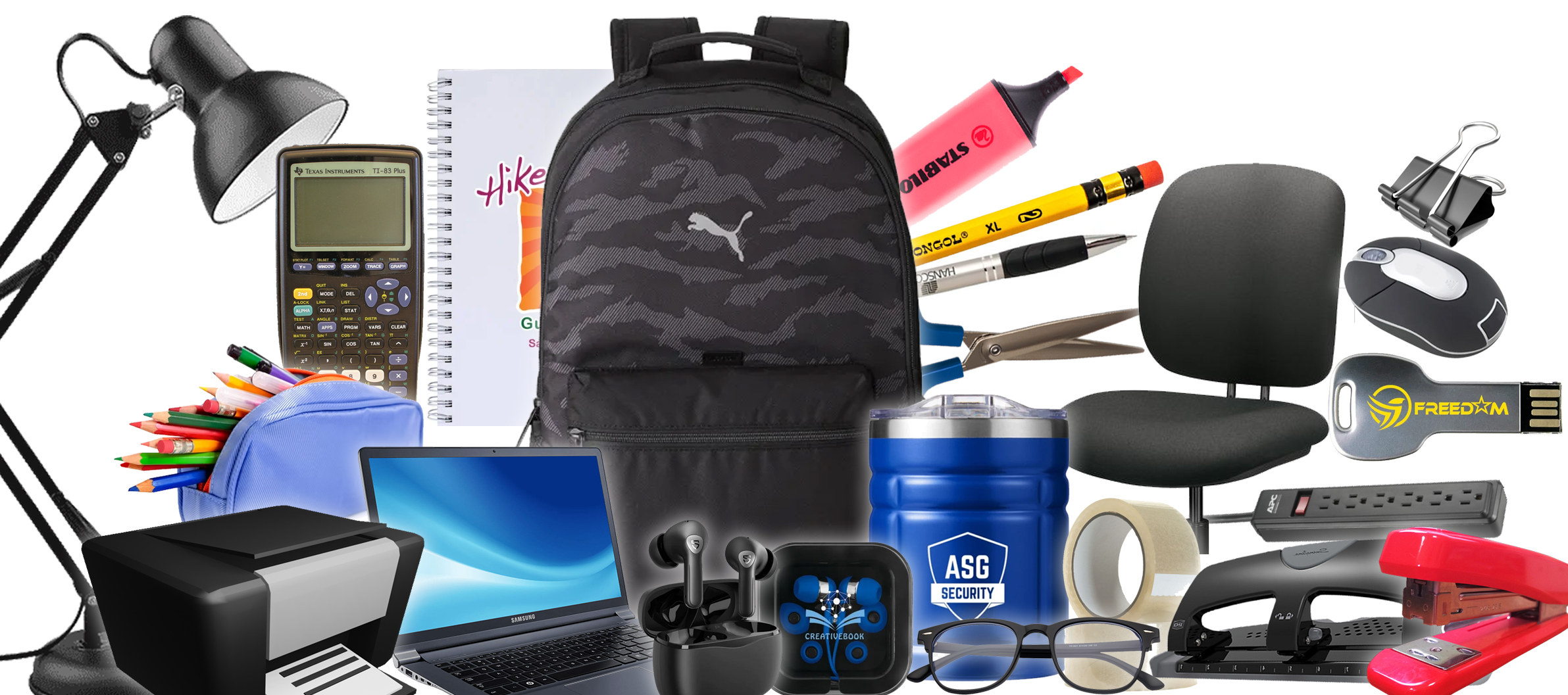college supplies