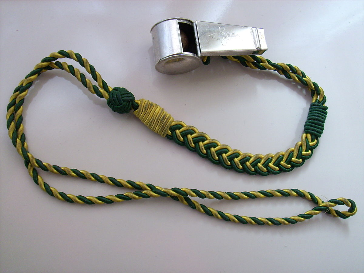 Whistle Lanyard (wikipedia)