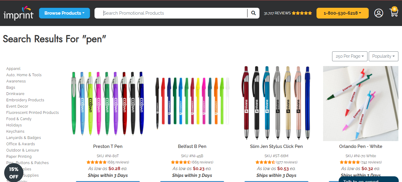 school shopping