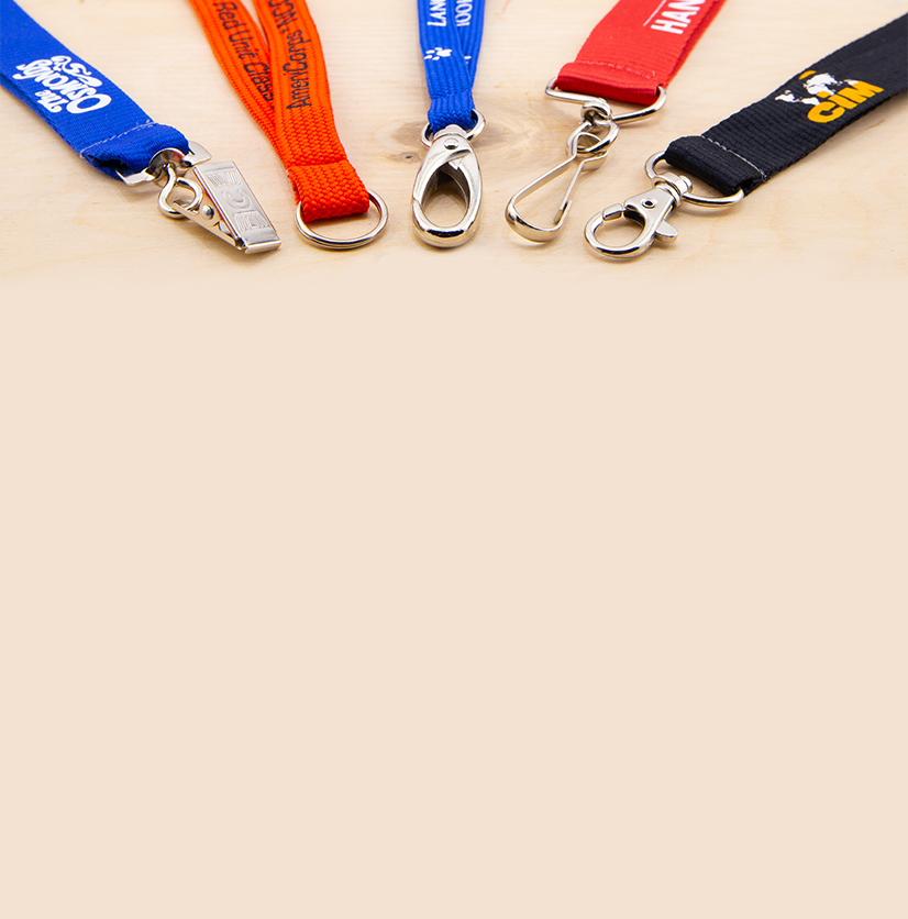 Multicolored Lanyards (signaturelanyards.com/