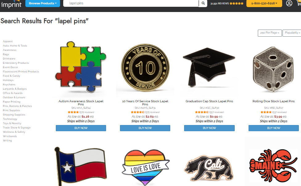 custom lapel pins