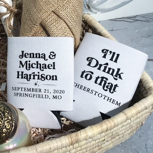 Wedding Can Coolers (etsy.com)