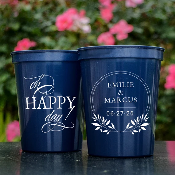 Custom Navy Stadium Cups (etsy.com)