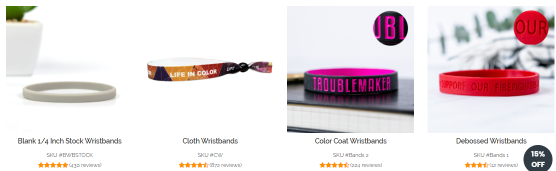 custom wristbands