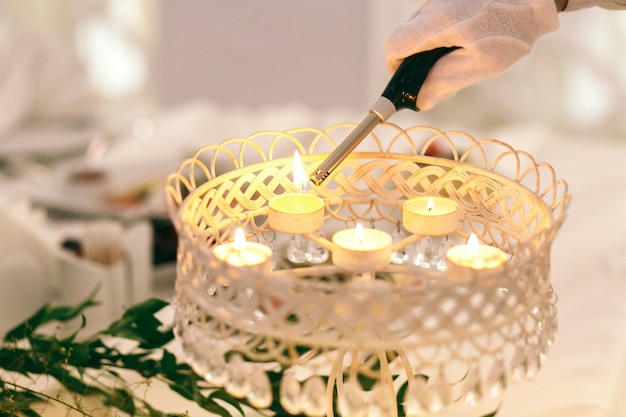 wedding candles