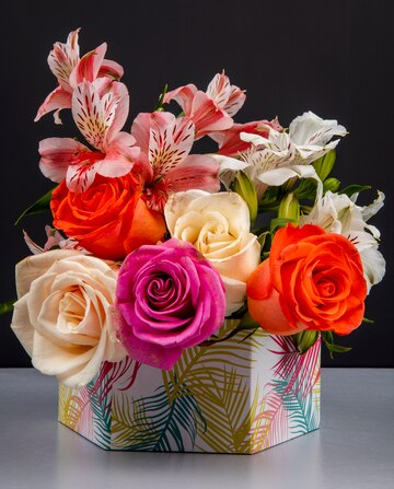 flowers at wedding reception
