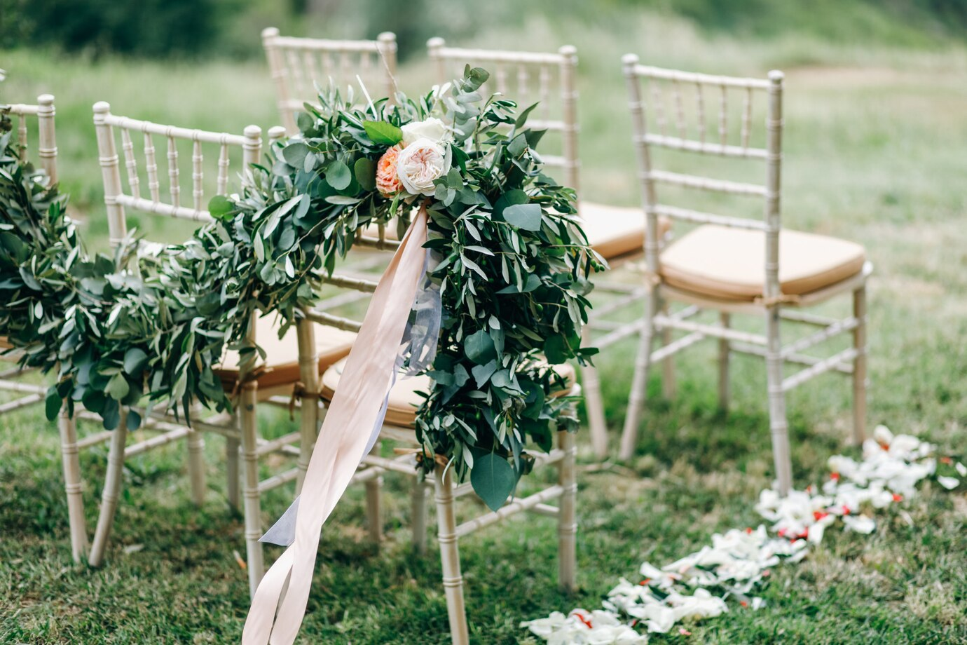 outdoor chair arrangement