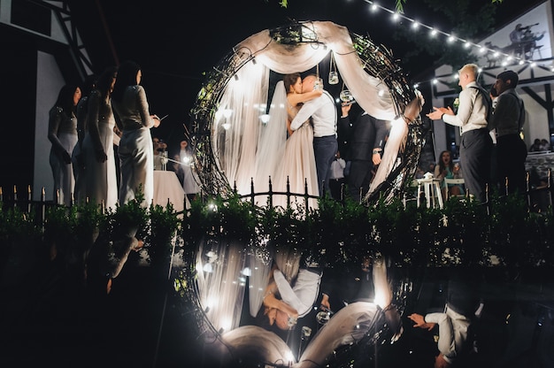 wedding string lights