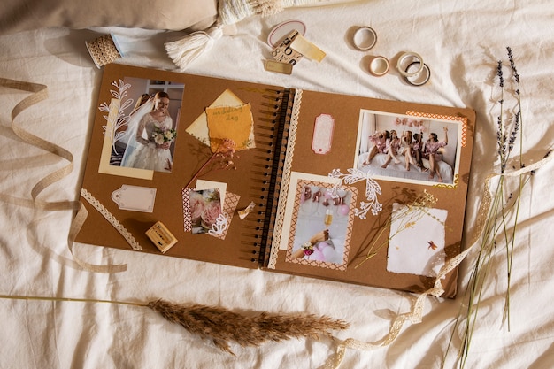 personalize a photo album