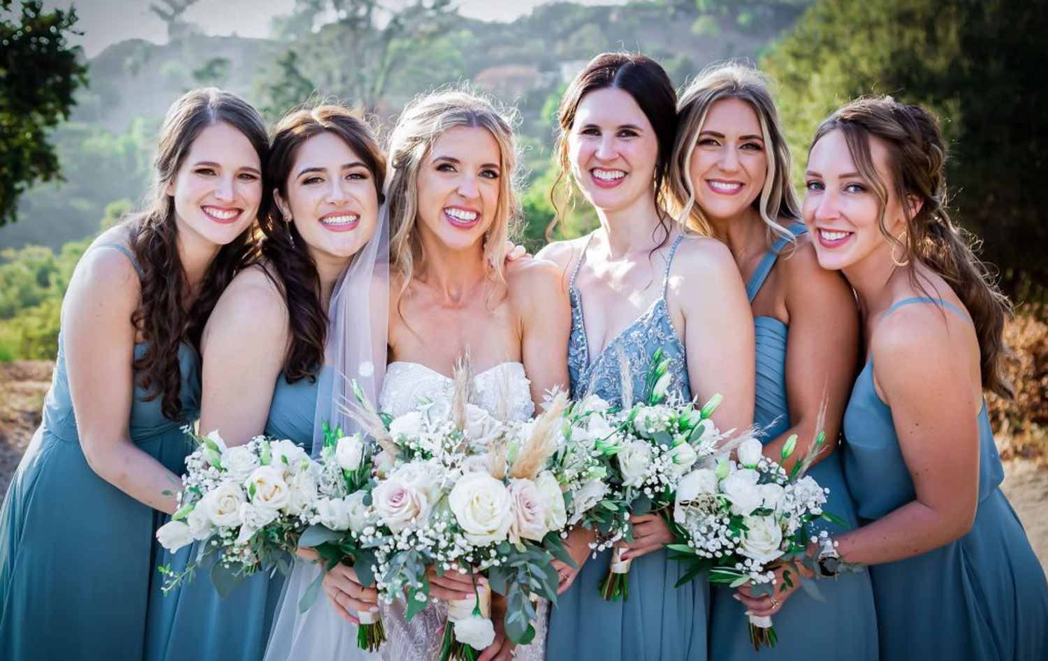 bridemaides and the bride