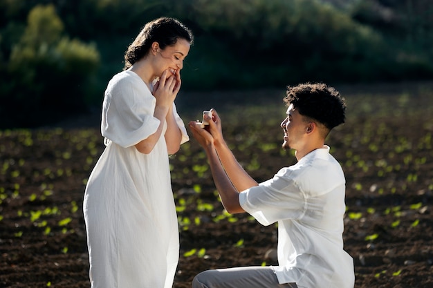 getting engaged