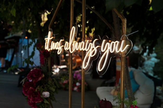 engagement party sign