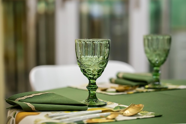 wine glasses