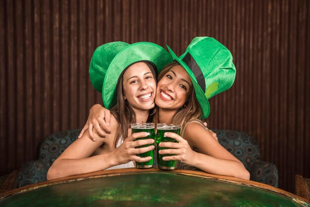 bright green for a fun Patrick's Day outfit