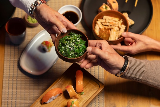 green food and official drink