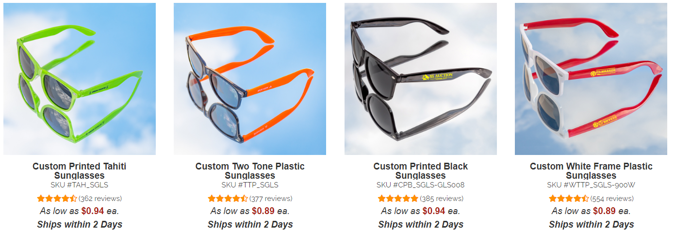 party sunglasses
