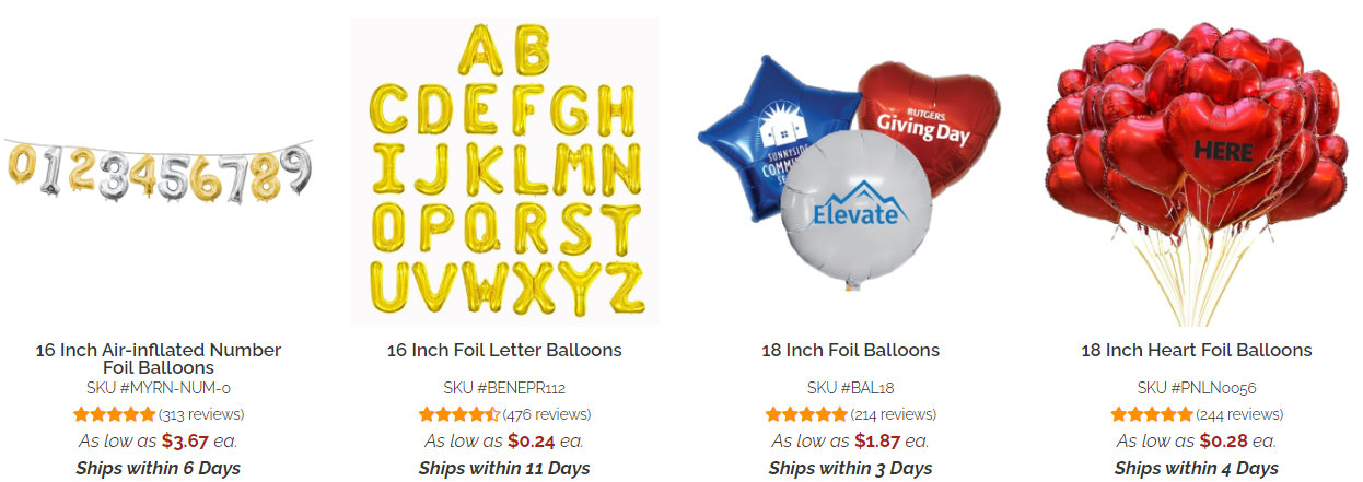 balloons