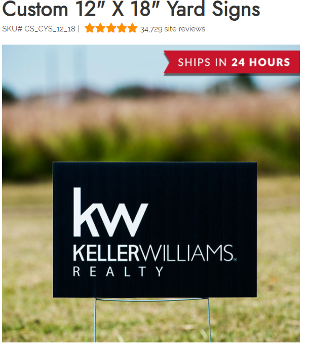 yard signs 