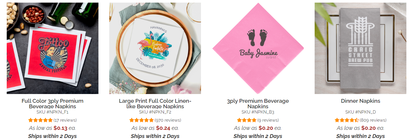 napkins