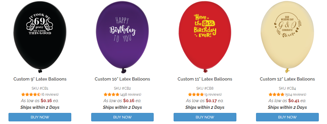 balloons