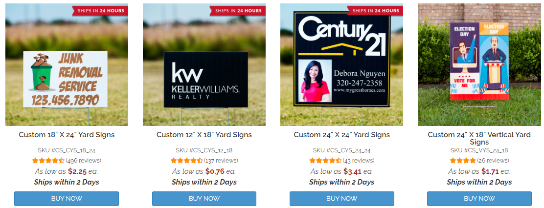 signs for independence day decorations