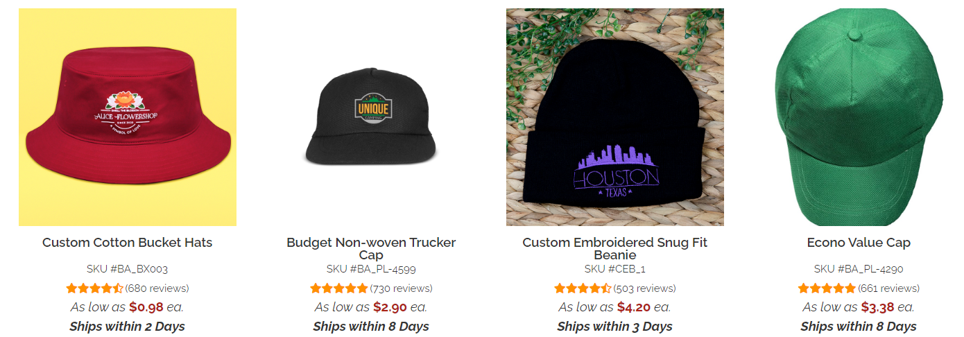 hats
