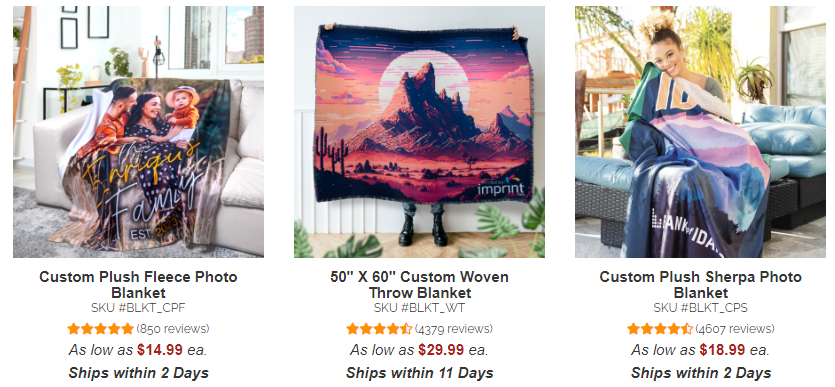 blankets