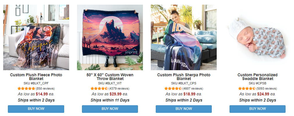 covered blankets