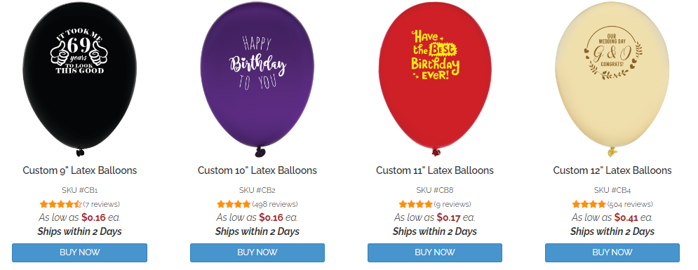 balloon collection
