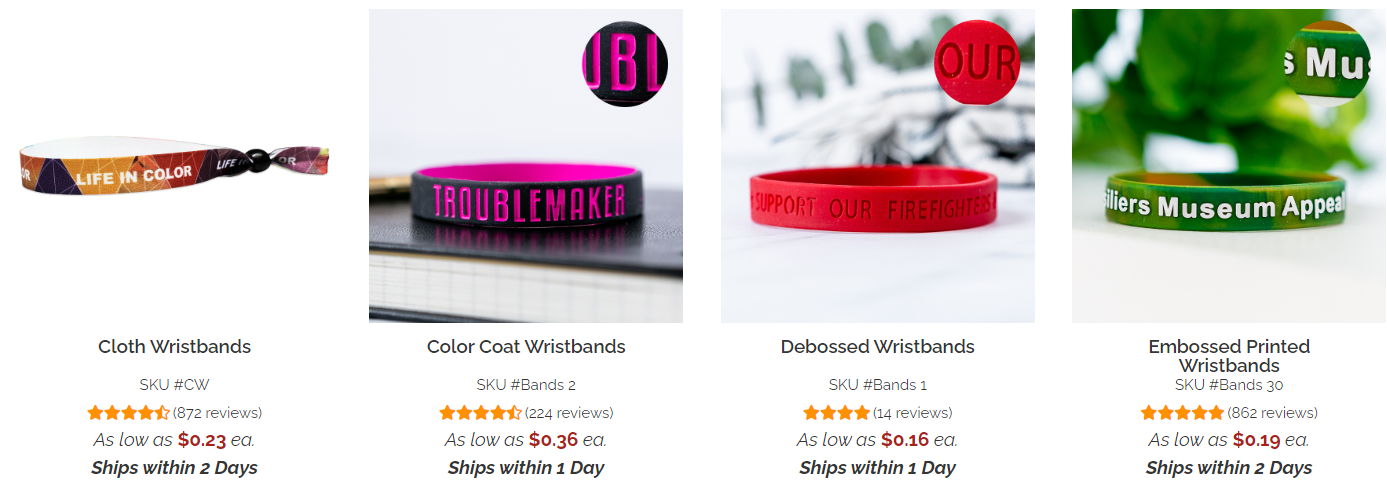 wristbands