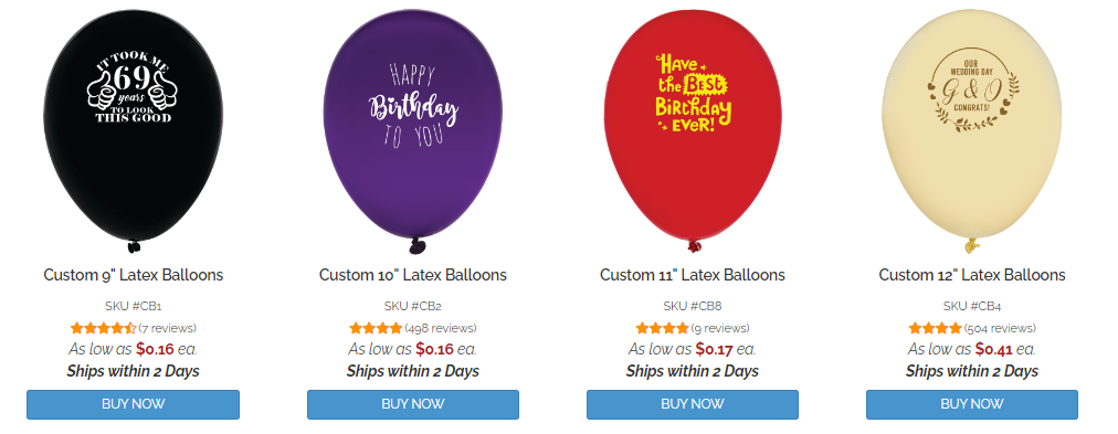 balloons