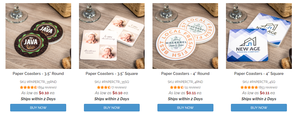 coasters