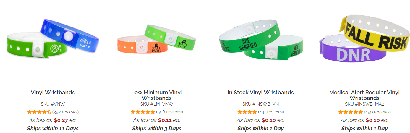 wristbands