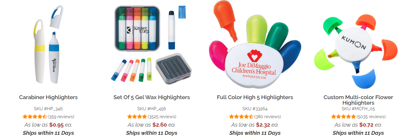 highlighters